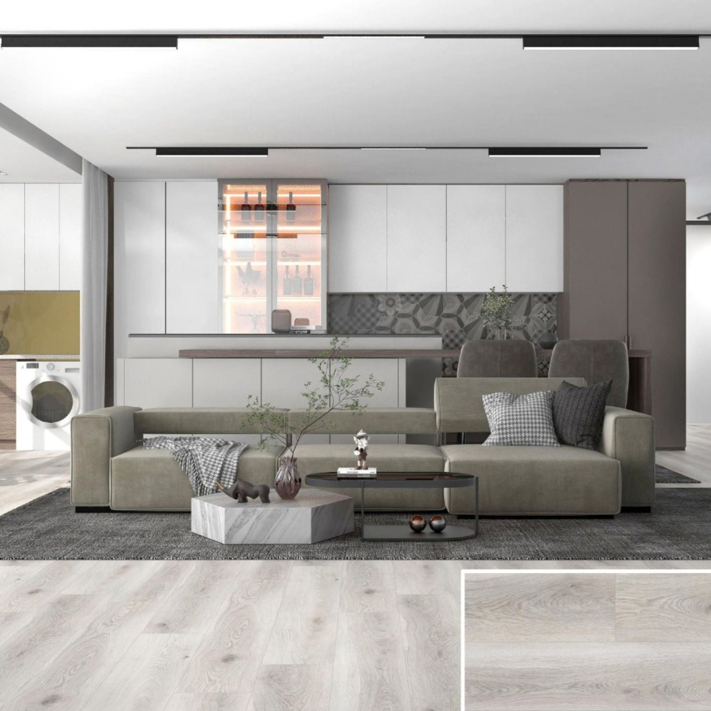 Weathered Stone - 7"x48" - 20MIL - 5mm